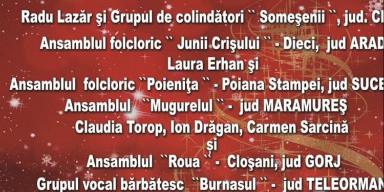 Iată, vin colindătorii!