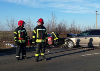 Accident rutier cu trei victime pe DN6, între Vităneşti şi Văceni