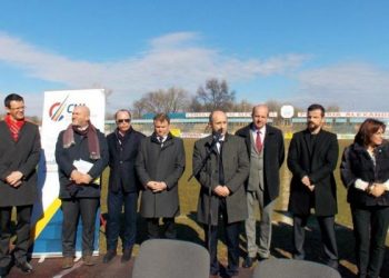 Proiectul “Complex Sportiv – Stadion municipal Alexandria” prinde contur. S-a semnat contractul de execuție
