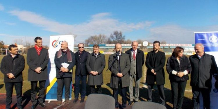 Proiectul “Complex Sportiv – Stadion municipal Alexandria” prinde contur. S-a semnat contractul de execuție