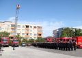 Exerciții demonstrative și prezentarea tehnicii de intervenție, la împlinirea a 170 de ani de istorie pentru pompierii militari
