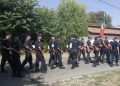 Înmormântare cu onoruri militare pentru polițistul Alin Dabu, la Roșiorii de Vede