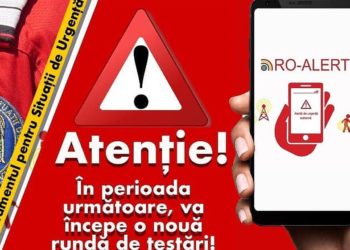 Atenție! Astăzi, începe testarea sistemului RO-ALERT, în Teleorman