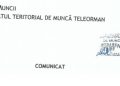 Inspectoratul Teritorial de Muncă Teleorman: Începând cu data de 26.03.2020, activitatea de relații cu publicul se desfășoară exclusiv prin e-mail și telefon (comunicat)