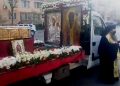 [Video] Procesiune în vreme de coronavirus, la spitalele din Teleorman