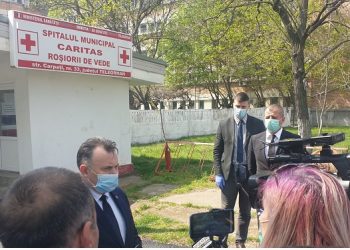 Ministrul Sănătății, vizită la Spitalul Caritas: „Am găsit o situație bună, astăzi”
