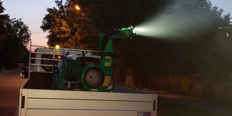 Alexandria: Dezinfecție cu biocide pe timpul nopții. Stați în case!