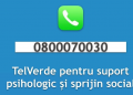 TelVerde pentru suport psihologic și sprijin social