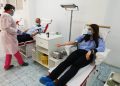 40 de poliţişti din Buzău au donat sânge pentru colega lor de la IPJ Teleorman
