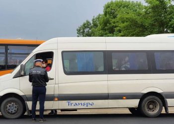 Acţiune de verificare a transportului în comun derulată de DSP Teleorman și Poliția Rutieră