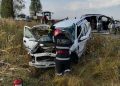 Accident rutier pe DJ 503, la ieşirea din Videle spre Moşteni. Trei persoane rănite