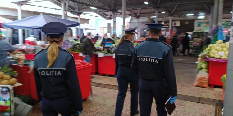 Alexandria: Polițiștii au verificat respectarea măsurilor de protecție împotriva SARS-CoV-2 [Foto&Video]