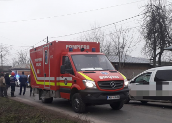 Accident grav în Bujoru, Teleorman. O mașină a lovit un grup de persoane