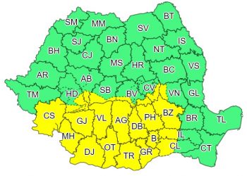 ANM: Cod galben de ninsori abundente