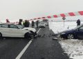 Trei persoane rănite într-un accident produs la ieșirea din Alexandria [FOTO]
