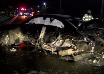 Accident rutier cu cinci răniți, la Peretu. [Galerie FOTO]