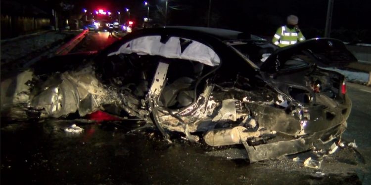 Accident rutier cu cinci răniți, la Peretu. [Galerie FOTO]