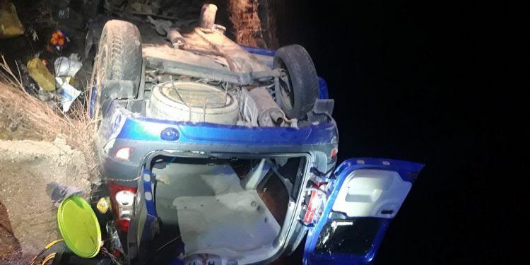 [Foto]Accident rutier pe DJ 701. Trei persoane au avut nevoie de ajutor medical