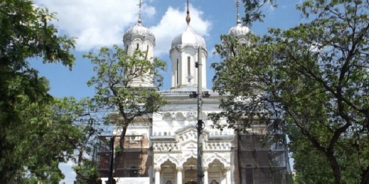 Catedrala “Sf. Haralambie” din municipiul Turnu Măgurele se află într-un amplu proces de reabilitare