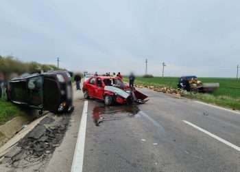 Accident rutier între Alexandria și Vitănești. Traficul este blocat