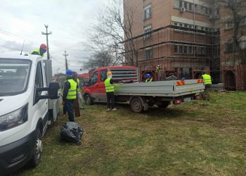 Șantier la Spitalul Caritas. S-au demarat lucrările pentru reabilitarea termică a clădirii