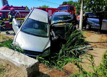 Bătrân rănit în urma unui accident de circulație [Foto]