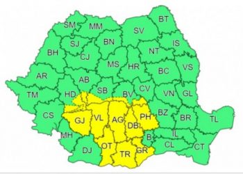 Meteo. Ploi, vijelii și grindină, în Teleorman