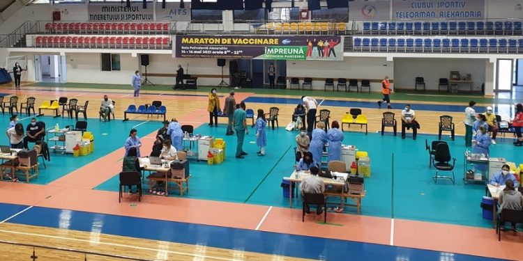 Peste 1800 de persoane vaccinate la maratonul din Teleorman