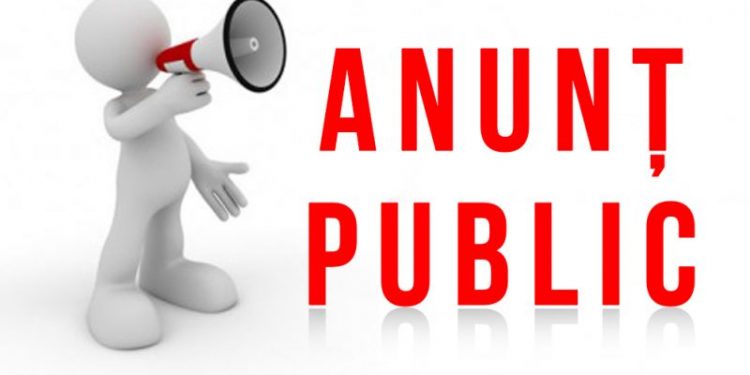 ANUNȚ PUBLIC | Primăria Zimnicea organizează licitație publică privind închirierea unor spații comerciale și terenuri proprietate publică de interes local