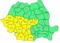 Cod galben de furtuni puternice în Teleorman