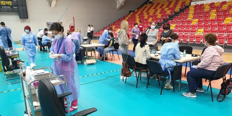 1.876 de persoane s-au vaccinat la Maratonul Rapelului