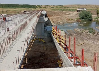 ITM Teleorman caută vinovații pentru prăbușirea podului de la Orbeasca de Sus. Șase muncitori au fost răniți