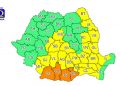 Județul Teleorman sub incidența a două coduri. Cod portocaliu de caniculă și cod galben de ploi și vijelii