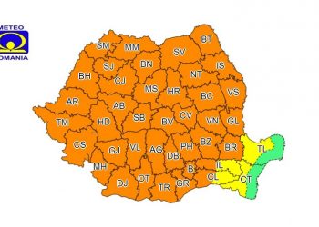 Atenție! Județul Teleorman sub incidența a două coduri portocalii