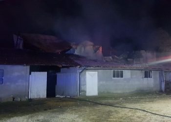 Pompierii roșioreni în acțiune în localitatea Seaca, județul Olt