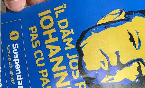 AUR strânge semnături pentru suspendarea președintelui Iohannis