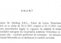 Polaris M. Holding va colecta și transporta deșeuri în zilele de 30 noiembrie și 1 decembrie