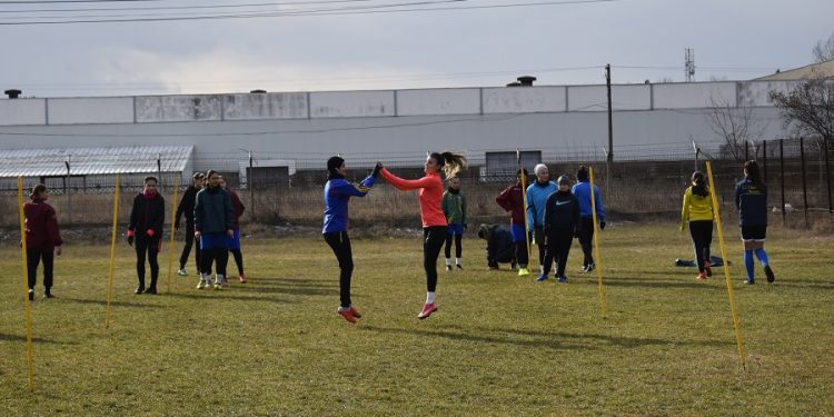 Fotbalistele de la CSM Alexandria s-au reunit pentru primul antrenament [VIDEO]