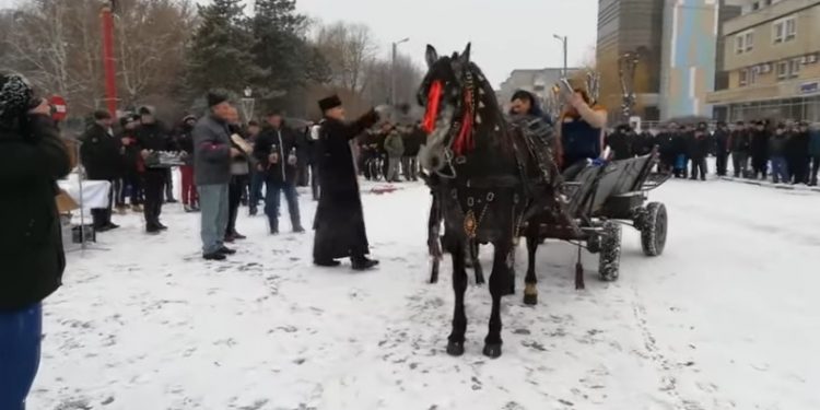 La Zimnicea, au început pregătirile de Bobotează. Tradiția continuă, în ciuda pandemiei