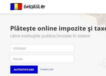 Taxele și impozitele pot fi achitate de cetățenii din Alexandria prin intermediul platformei ghiseul.ro
