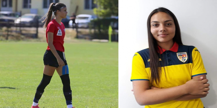 Otilia Durlă și Andreea Pencea sunt cele două fotbaliste ale CSM Alexandria convocate la echipa națională de fotbal feminin [VIDEO]