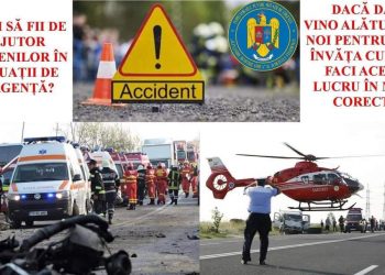 Câte 5 morți zilnic în accidente, în ultimii 3 ani. Cum putem acționa corect în cazul unui accident, pentru a salva vieți