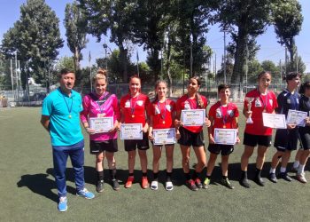 Echipa feminină de fotbal a Liceului Tehnologic nr. 1 Alexandria, vicecampioană națională