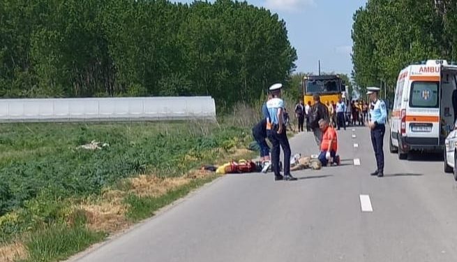 Un biciclist a murit, după ce a fost lovit de o mașină, în Lunca