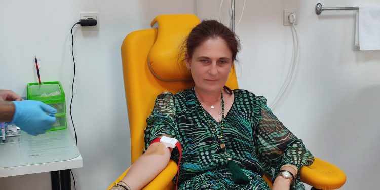 Directorul Institutului Național de Transfuzie Sanguină a donat sânge în Teleorman, de Ziua Donatorului de Sânge