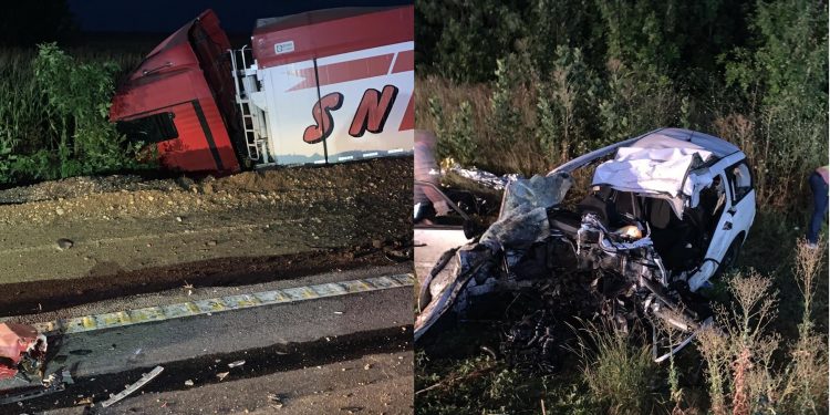 Accident teribil pe E70. O familie cu trei copii și-a pierdut viața