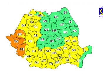 După caniculă, vin ploi și vijelii, în Teleorman. Avertizarea meteorologilor