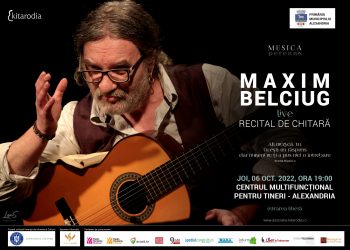 Cea mai solo chitară solo:  Belciug cântă în premieră la Alexandria