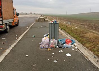 Mormane de gunoaie pe marginea drumurilor naționale din Teleorman. Imagini dezolante de la o acțiune de igienizare