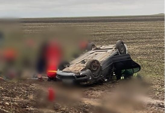 Accident mortal la ieșire din Alexandria. O mașină a ajuns pe câmp
